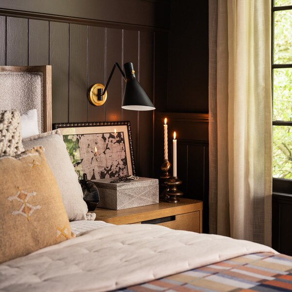 Blobby Candle Holder Set (Brass) Lifestyle 15